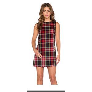 BB Dakota womens large Plaid dress